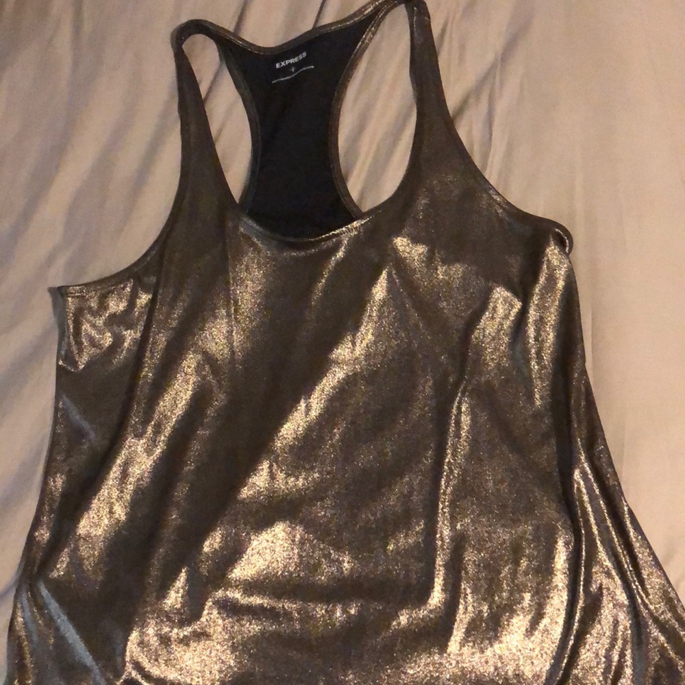Express racer back tank top